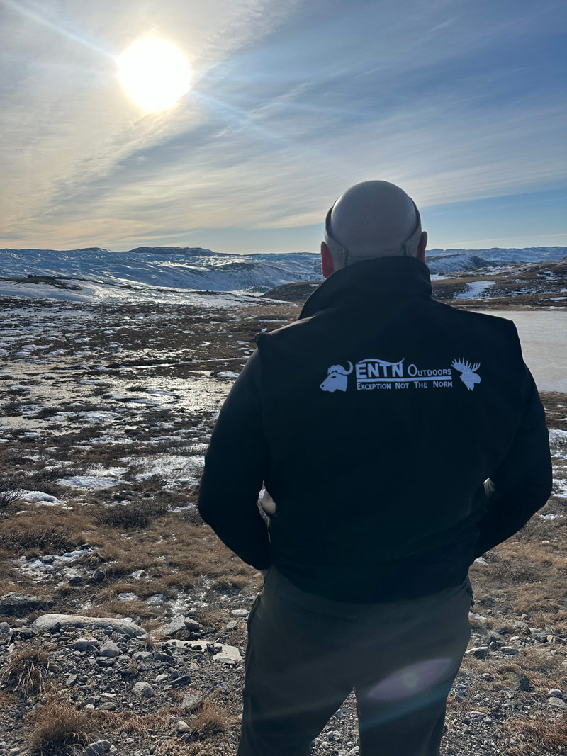 Greenland polar ice cap with Brian of ENTN